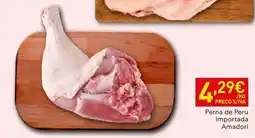 Recheio Perna de Peru Importada Amadori promoção