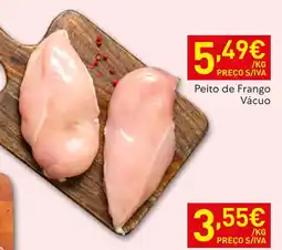 Recheio Peito de Frango Vácuo promoção