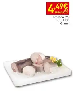 Recheio Pescada n°3 promoção