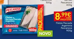 Recheio Filetes de Merluza/Pescada Argentina Pescanova promoção