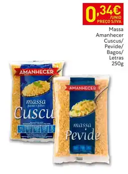 Recheio Massa Amanhecer Cuscus/ Pevide/ Bagos/ Letras promoção