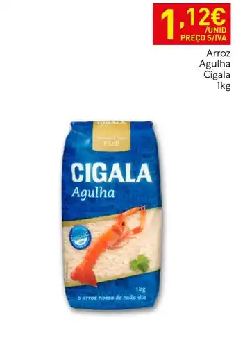 Recheio Arroz Agulha Cigala promoção