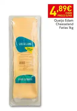 Recheio Queijo Edam Cheeseland promoção