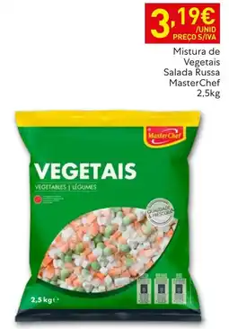 Recheio vegetais masterchef promoção