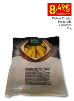 Recheio Palitos Queijo Mozzarella Eurofrite promoção