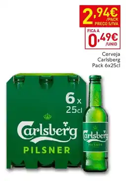 Recheio Carlsberg Pilsner promoção