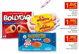 Recheio Bollycao Bolo Snack Donuts Clássico promoção