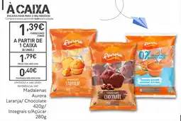 Recheio Madalenas Aurora Laranja/Chocolate Integrals s/Açúcar promoção