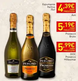 Recheio perlino espumante perlinio 75cl promoção