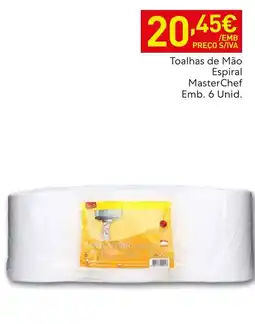 Recheio Toalhas de mão espiral masterchef promoção