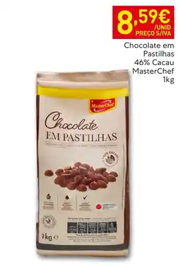 Recheio Chocolate em pastilhas masterchef promoção