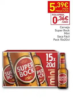 Recheio Super Bock mini promoção