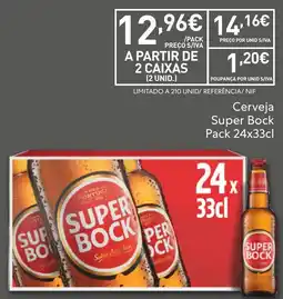 Recheio Cerveja Super Bock promoção