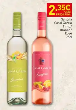 Recheio Sangria Casal Garcia promoção