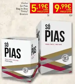 Recheio Vinho Só Pias promoção