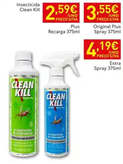 Recheio Insecticida clean kill plus recarga promoção