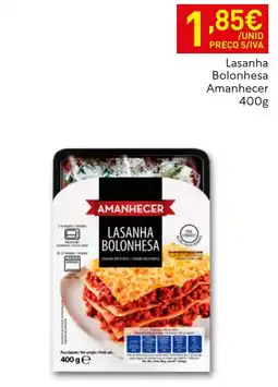 Recheio Lasanha bolonhesa amanhecer promoção