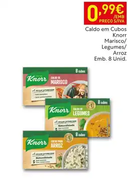 Recheio Caldo em Cubos Knorr Marisco/Legumes/Arroz promoção