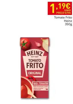 Recheio Tomate frito heinz promoção