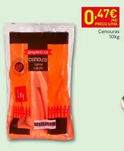 Recheio Cenoura amanhecer promoção