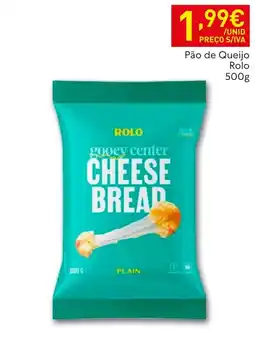 Recheio Rolo pão de queijo rolo promoção