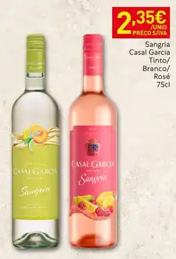 Recheio Sangria Casal Garcia Tinto/ Branco/ Rosé promoção
