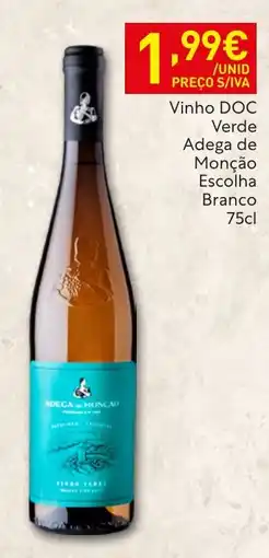 Recheio Adega de Monção Vinho Verde Branco promoção