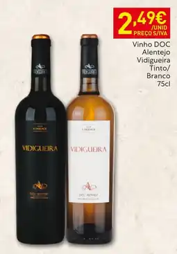 Recheio Vidigueira Vinho DOC Alentejo promoção