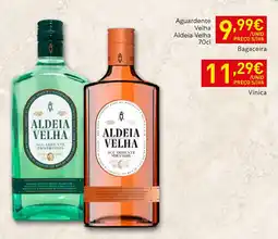 Recheio Aguardente Velha Aldeia Velha promoção