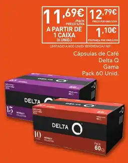 Recheio Cápsulas de Café Delta Q promoção