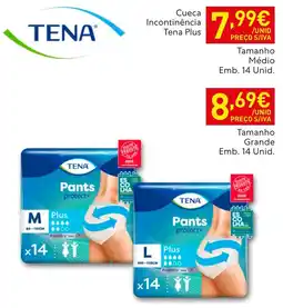 Recheio Tena Pants protect+ promoção