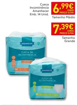 Recheio Cueca de incontinência amanhecer promoção