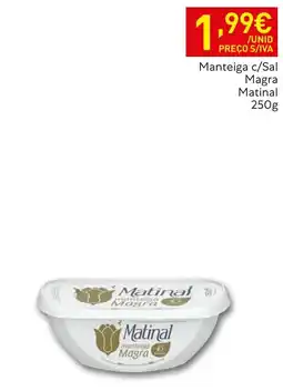 Recheio Manteiga c/sal magra matinal promoção