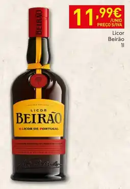Recheio Licor beirão promoção