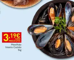 Recheio Mexilhão Inteiro Cozido promoção