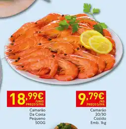 Recheio Camarão Da Costa Pequeno promoção