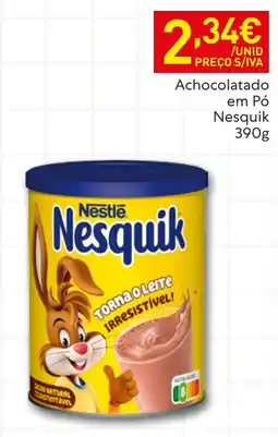Recheio Achocolatado em Pó Nesquik promoção