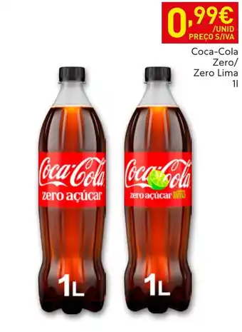 Recheio Coca-Cola zero açúcar promoção