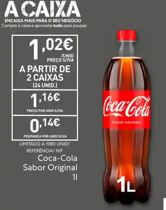 Recheio Coca-Cola Sabor Original promoção