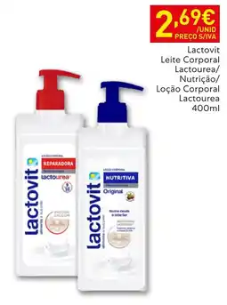 Recheio Lactovit Leite Corporal Lactourea promoção
