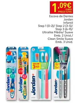 Recheio escova de dentes jordan infantil promoção