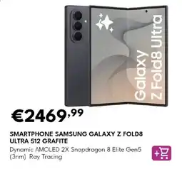 Radio Popular smartphone samsung galaxy z fold8 ultra 512 grafite promoção