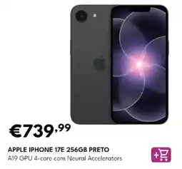 Radio Popular apple iphone 17e 256gb preto promoção