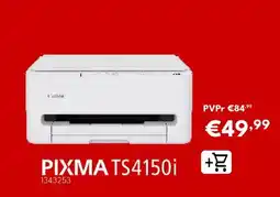 Radio Popular Canon Pixma ts4150i promoção