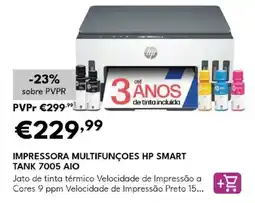 Radio Popular Impressora multifunções hp smart tank 7005 aio promoção