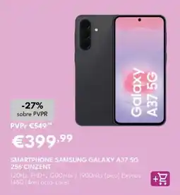 Radio Popular smartphone samsung galaxy a37 5g 256 cinzent promoção