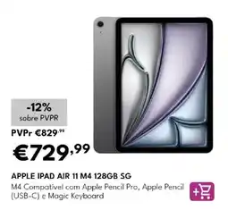 Radio Popular apple ipad air 11 m4 128gb sg promoção