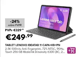 Radio Popular tablet lenovo ideatab 11 capa+kb+pn promoção