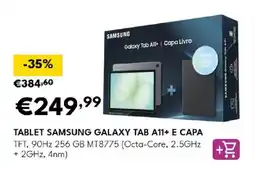 Radio Popular tablet samsung galaxy tab a11+ e capa promoção