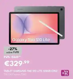 Radio Popular tablet samsung tab s10 lite 128gb cinz promoção